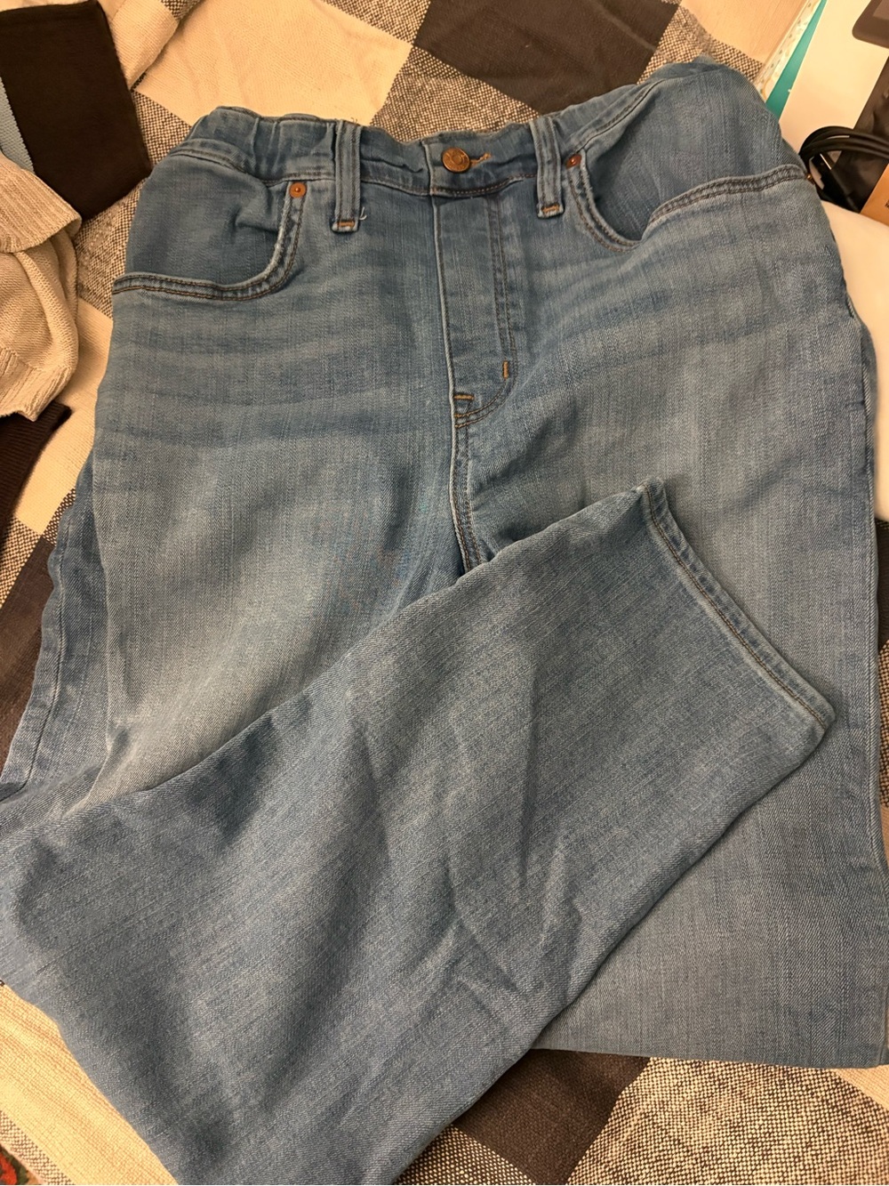 Madewell Light Blue Relaxed Jeans